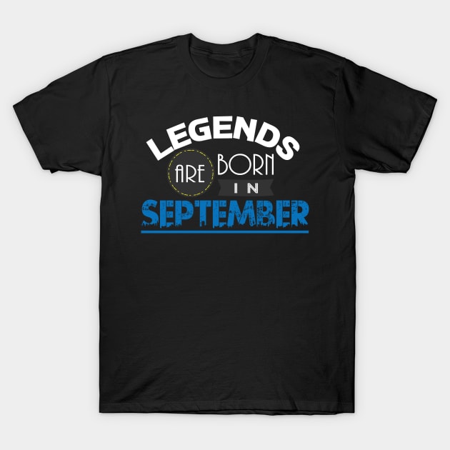 September T-Shirt by worshiptee